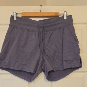 The North Face Women's Lavender Athletic Shorts Medium